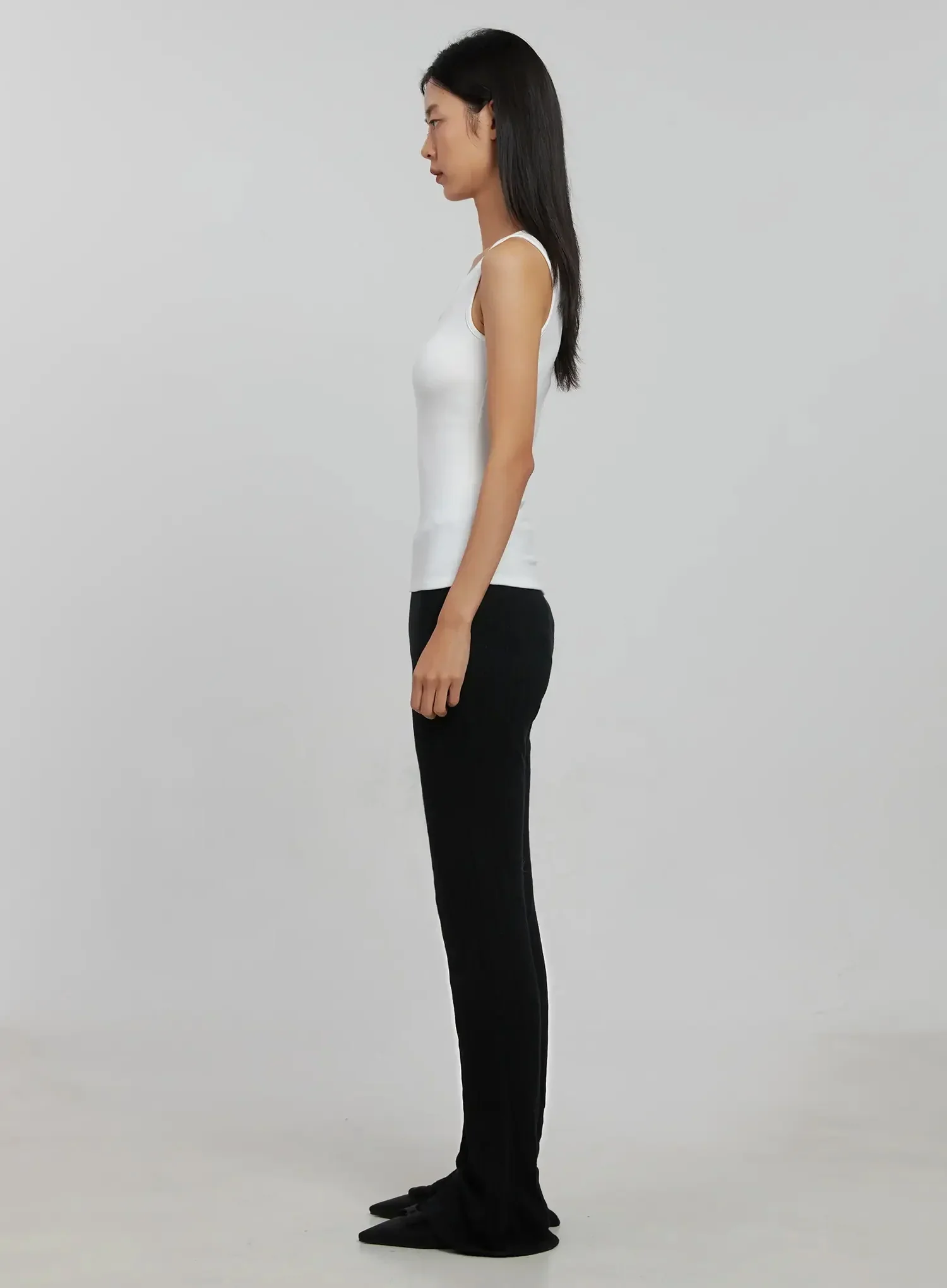 Textured Knit Flare Pants IJ509 - Image 8