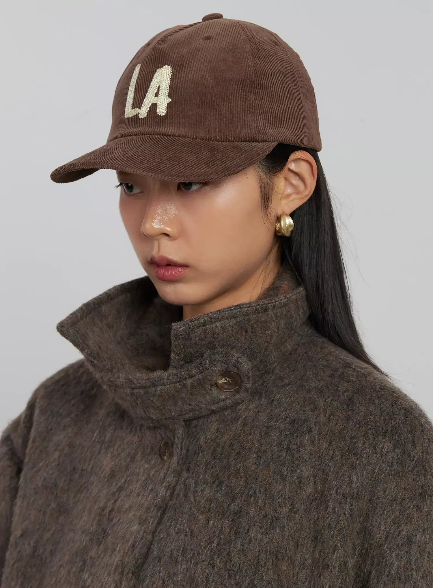 Textured Lettering Cap IJ509 - Image 4