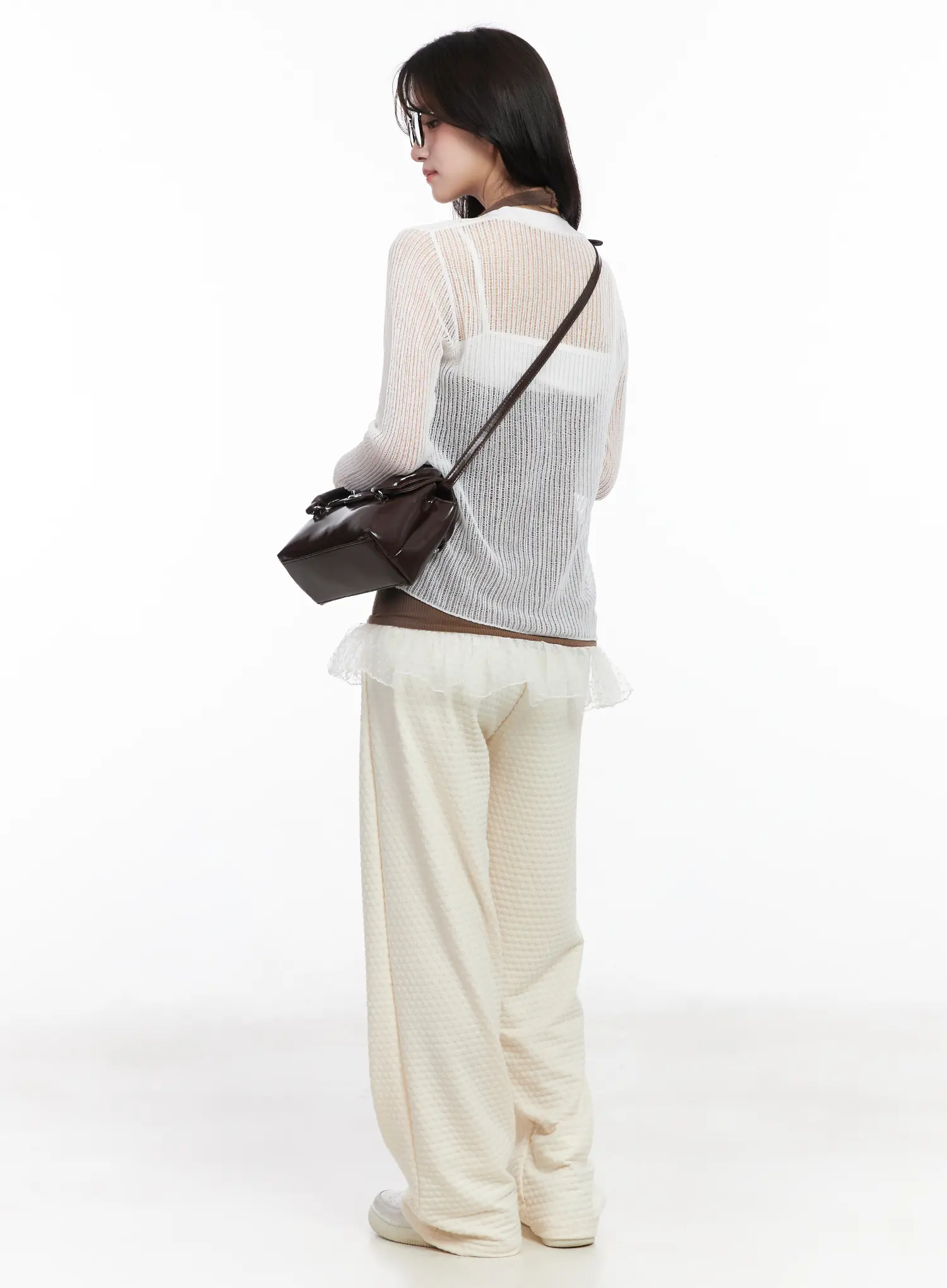 Textured Relaxed Sweatpants CM527 - Image 6