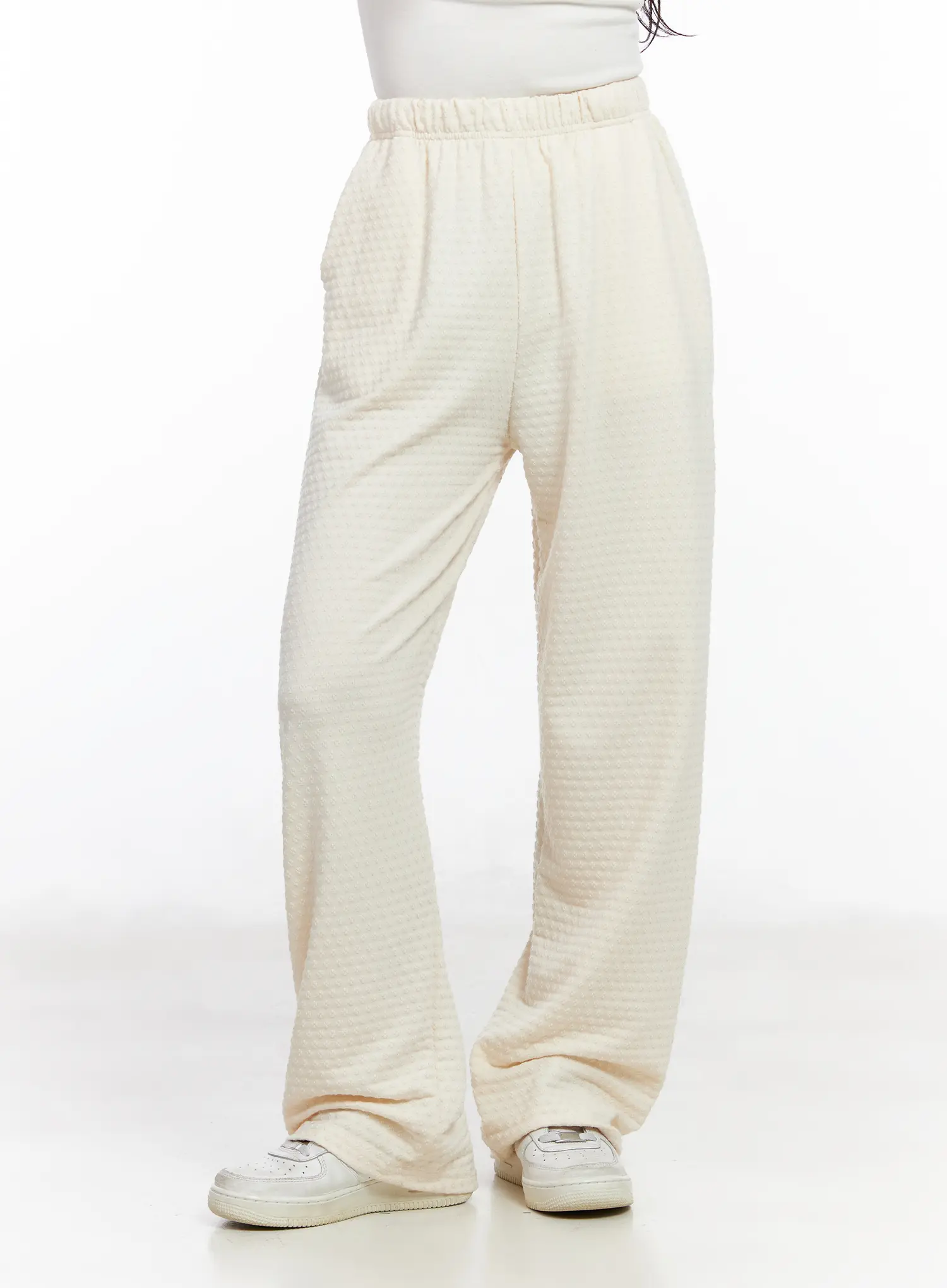 Textured Relaxed Sweatpants CM527 - Image 8