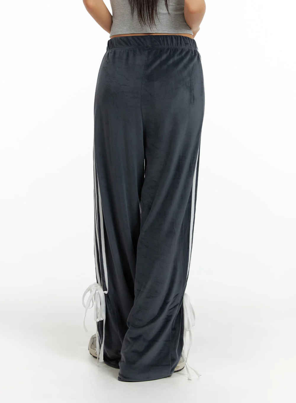 Tie-Stripe Nylon Pants CF427 - Image 4