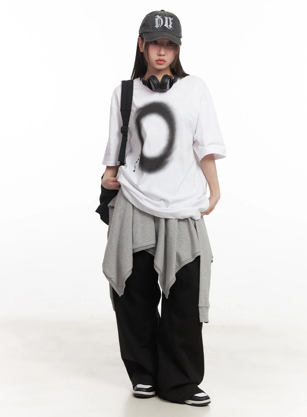 Tied Layering Handkerchief Midi Skirt CA521 - Image 5