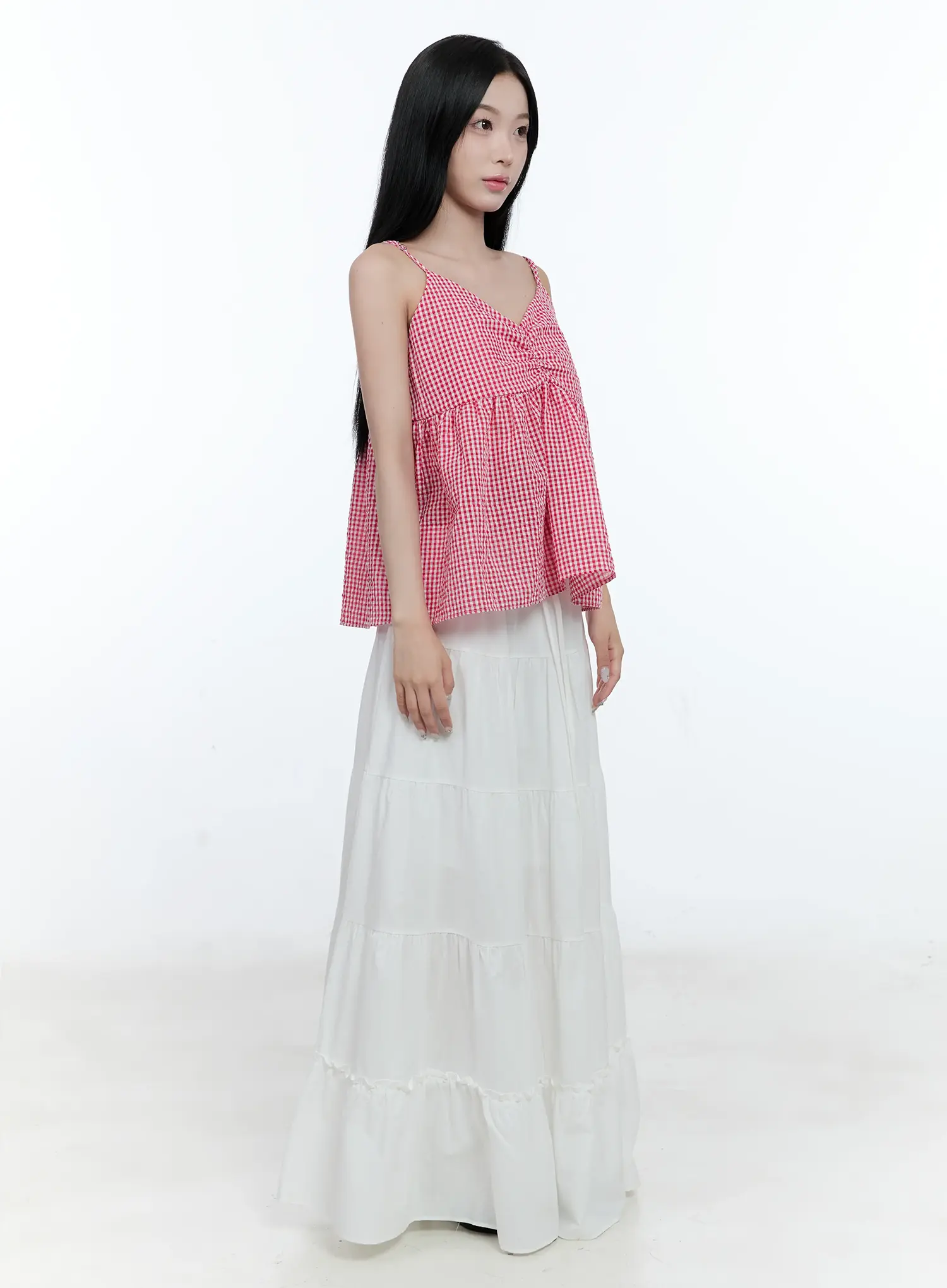Tiered Frill Maxi Skirt CL530 - Image 3