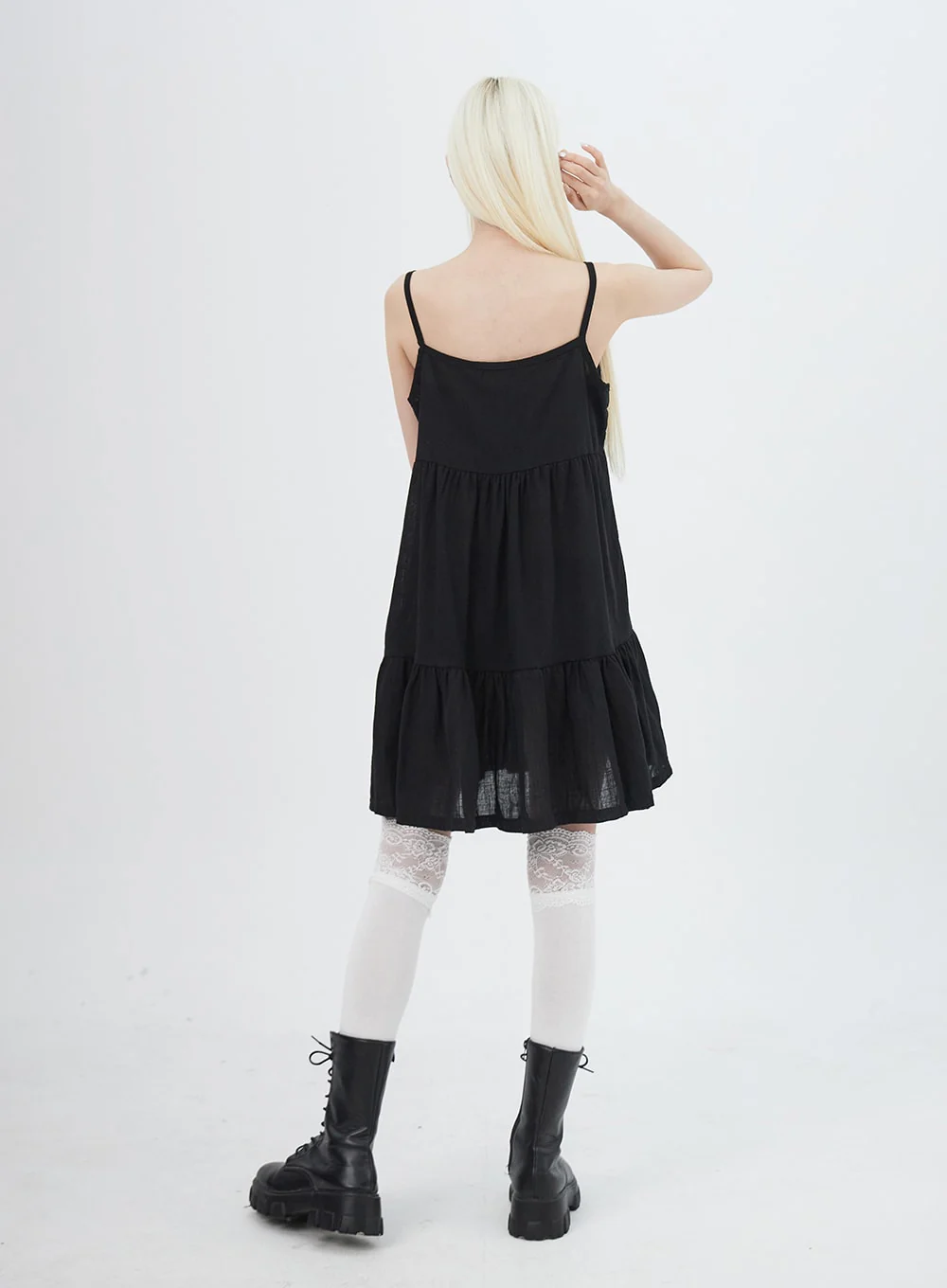 Tiered Mini Dress IU312 - Image 8