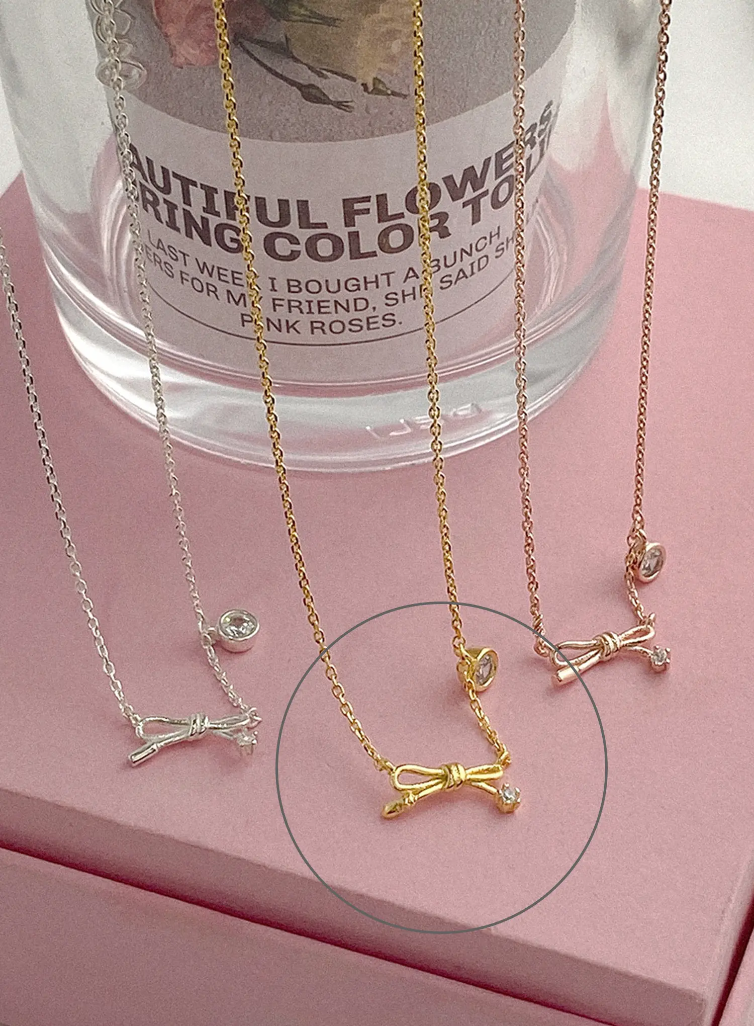 Tokarczuk Ribbon Cubic Necklace IU506 - Image 6