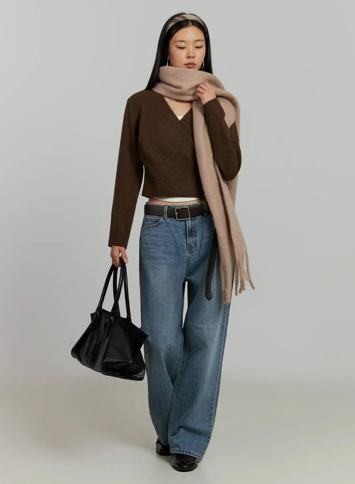 Trao String Wrap Cardigan IJ505