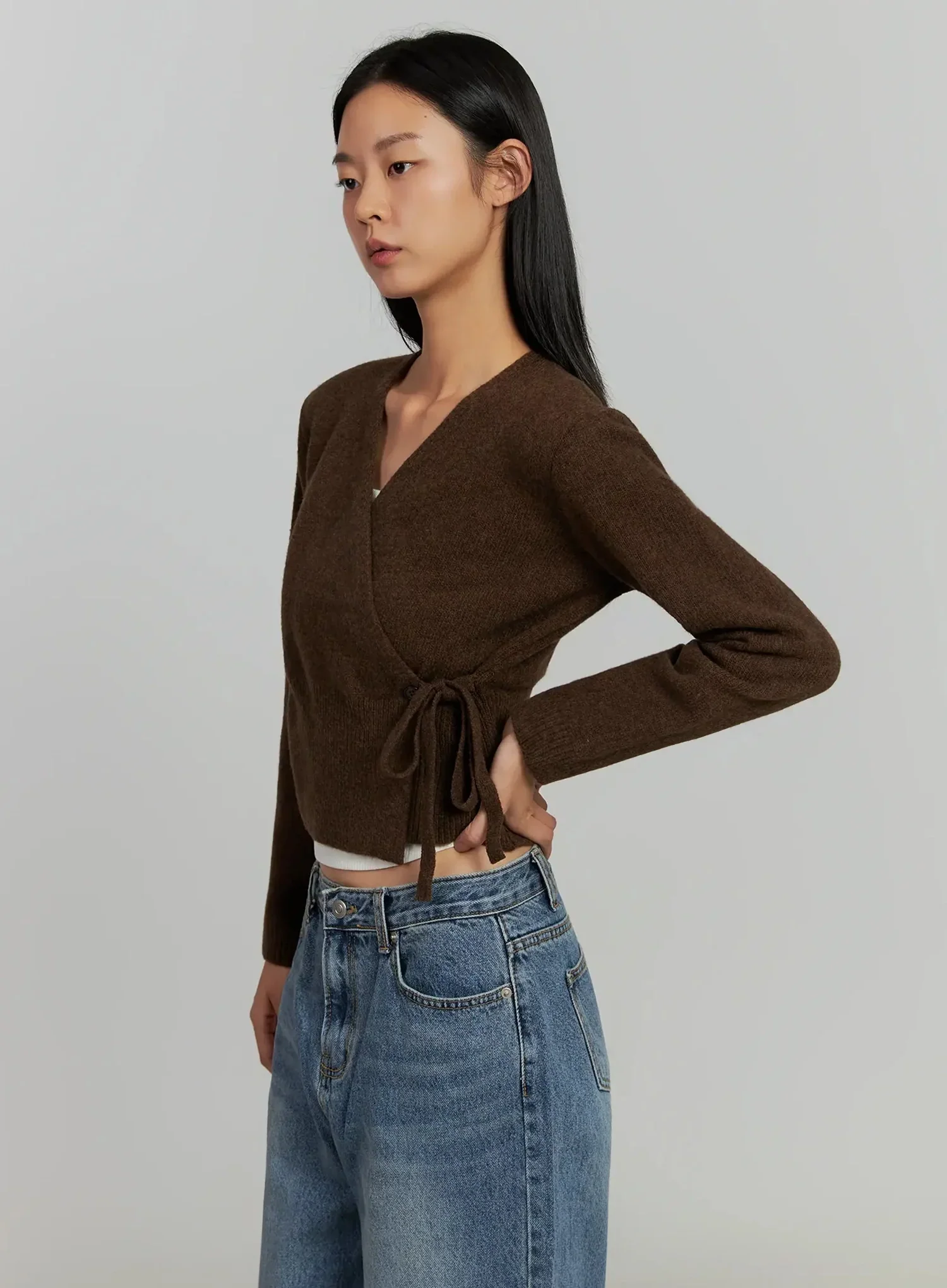 Trao String Wrap Cardigan IJ505 - Image 10