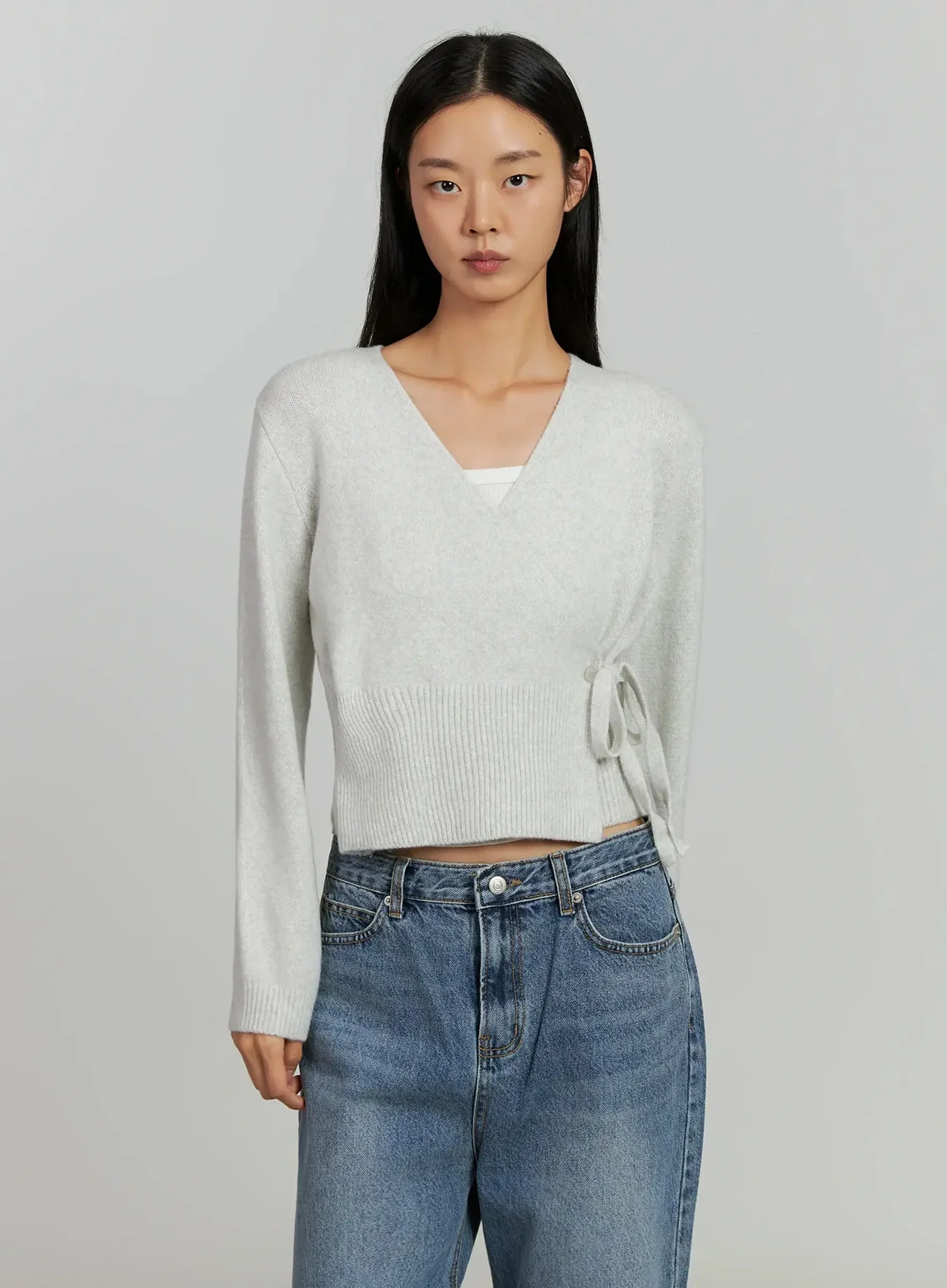 Trao String Wrap Cardigan IJ505 - Image 11