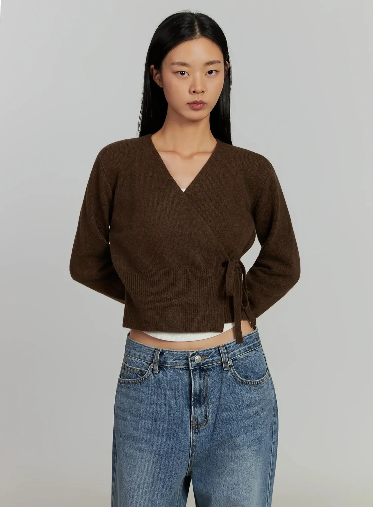 Trao String Wrap Cardigan IJ505 - Image 9