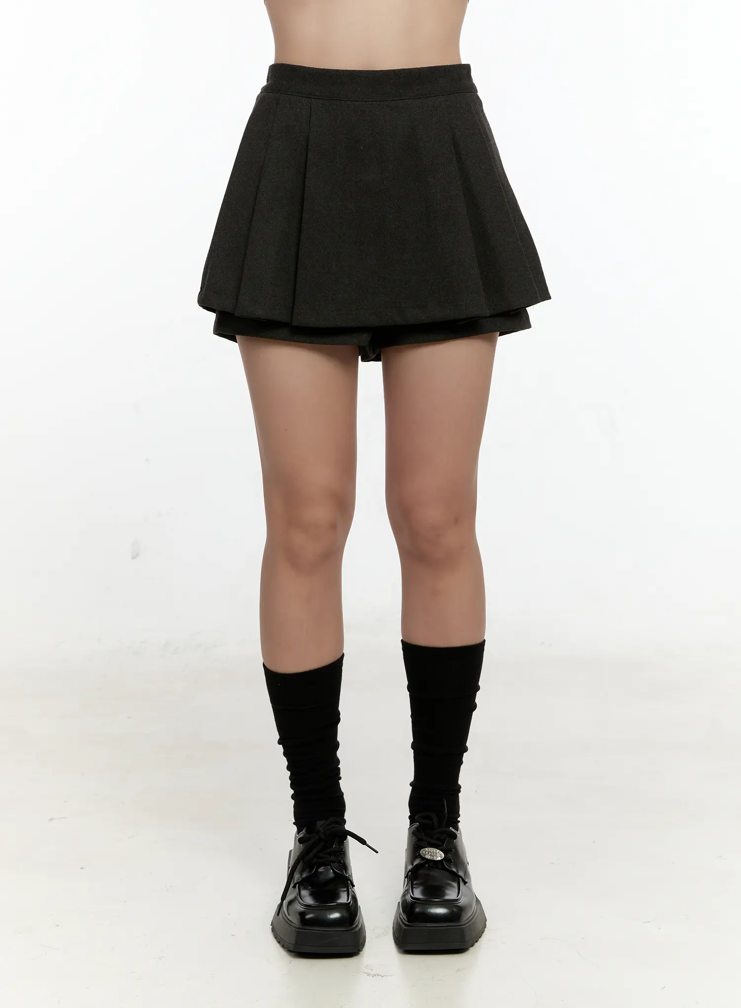 Trendy Pleated Mini Skort CN505 - Image 11