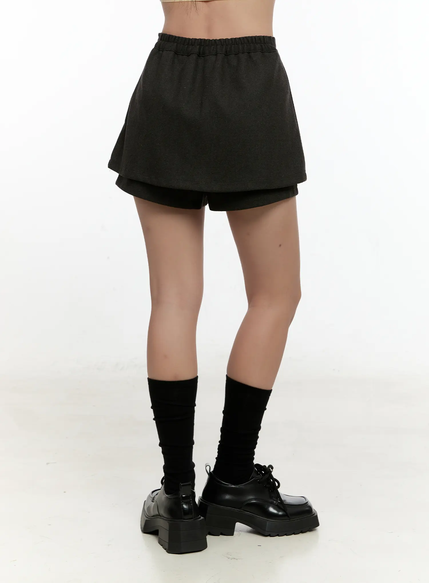 Trendy Pleated Mini Skort CN505 - Image 4