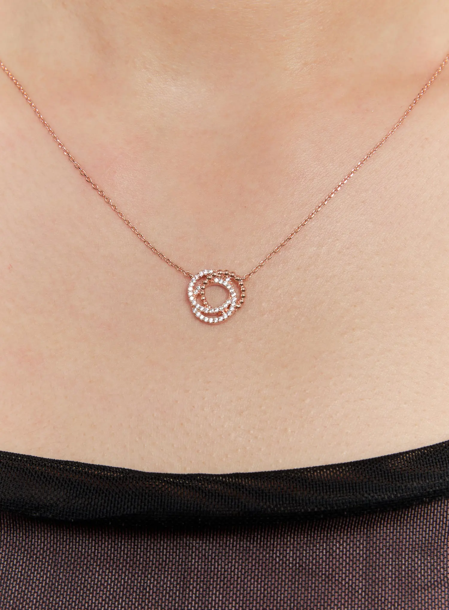 Trinity Cubic Necklace IS517 - Image 5