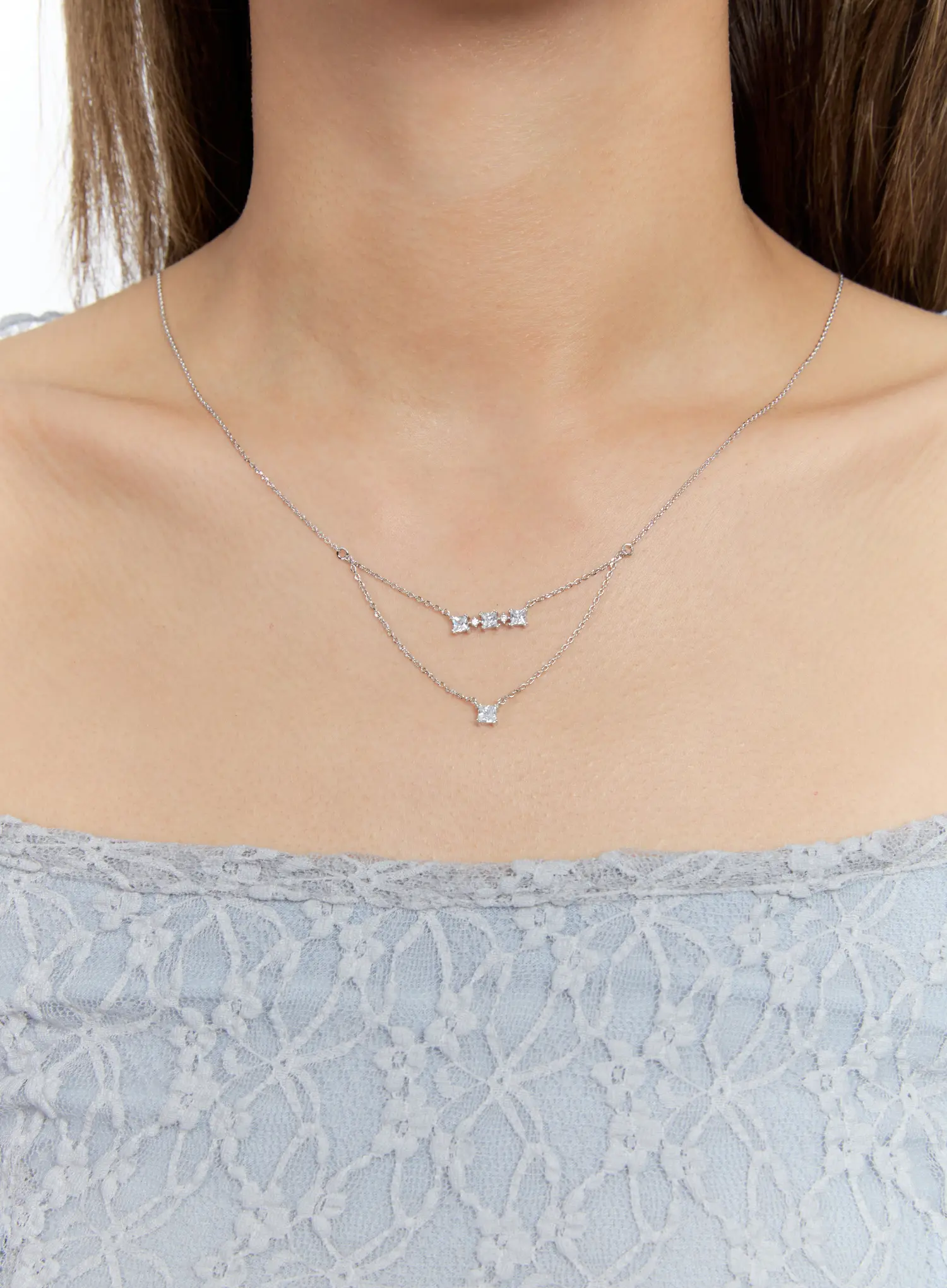 Trio Beadline Necklace IS517 - Image 3
