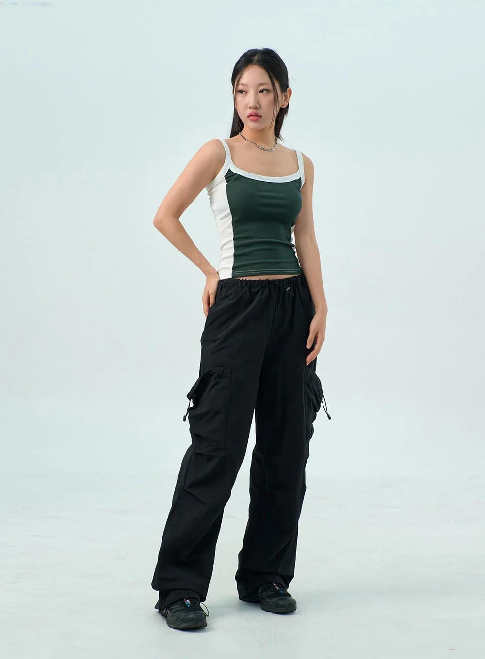 Two Color Knit Top CY325 - Image 15
