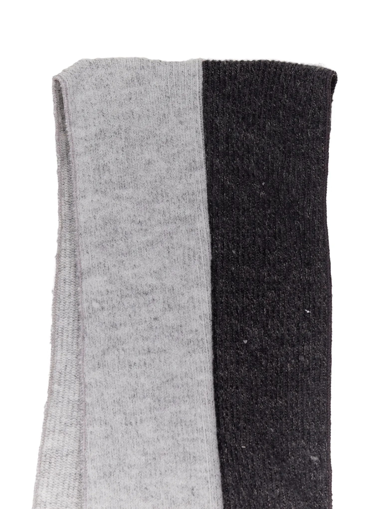 Two-Tone Knit Scarf CF510 - Image 6
