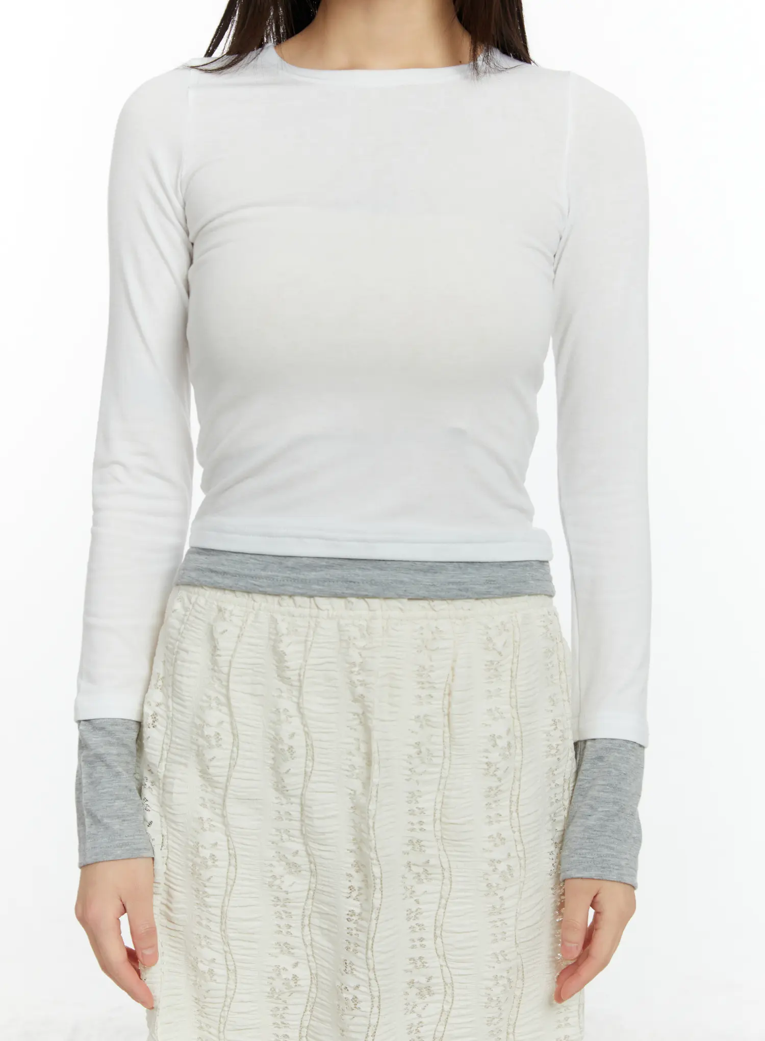 Two-Tone Layered Top CF509 - Image 9