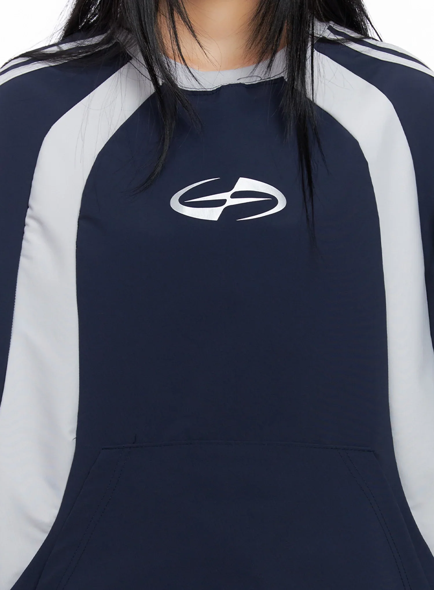 Two-Tone Raglan Sweatshirt IO516 - Image 3