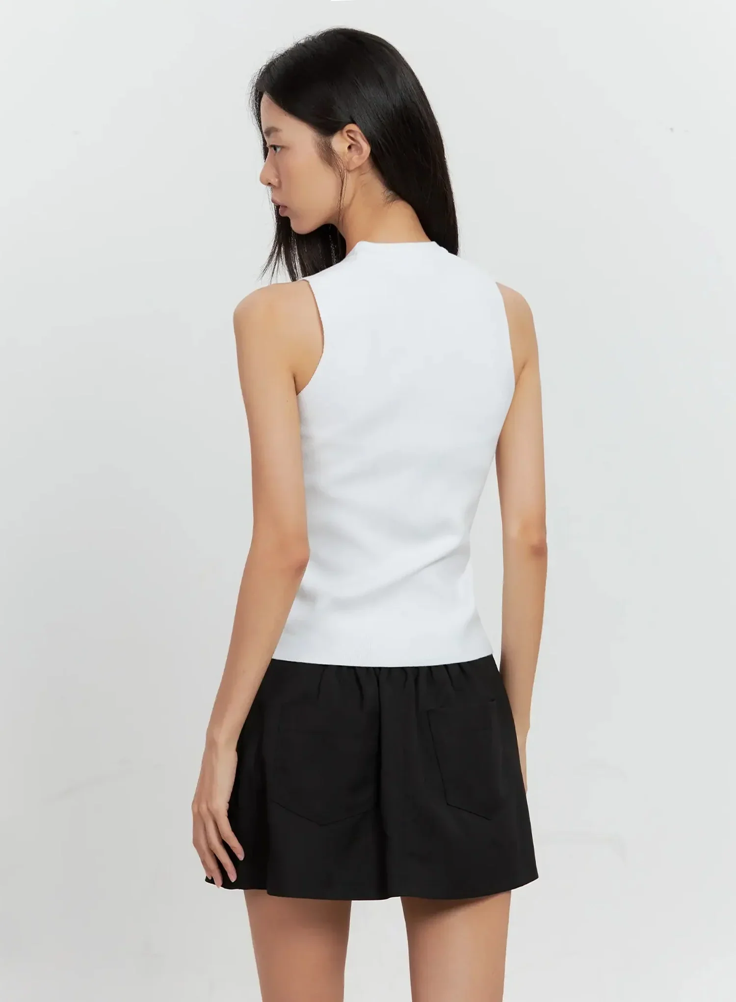 U-Neck Knit Tank IL528 - Image 12