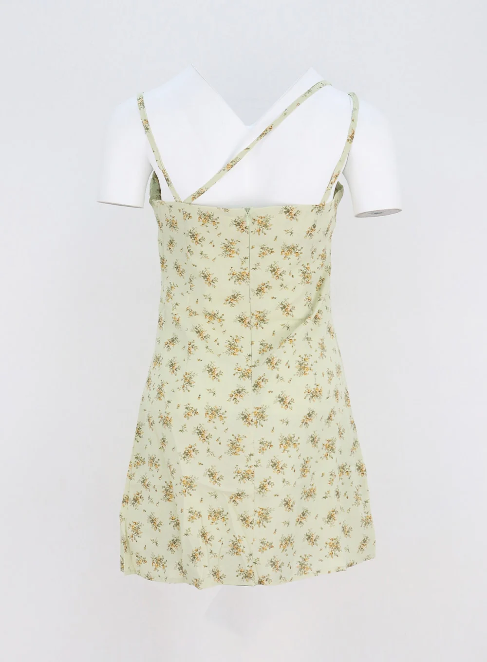 Unbalanced Strap Mini Dress CY308 - Image 12