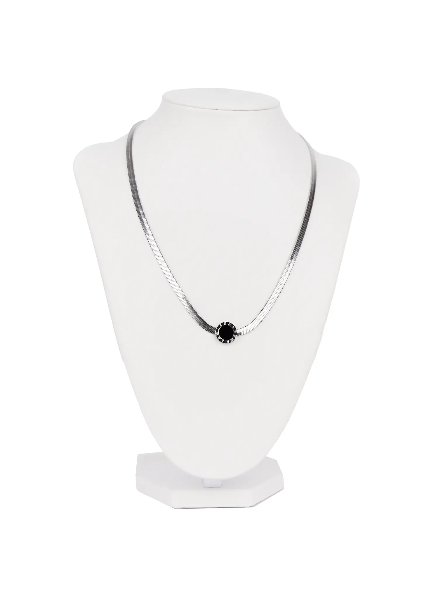 Unique Roman Numeral Chain Necklace IN510 - Image 4