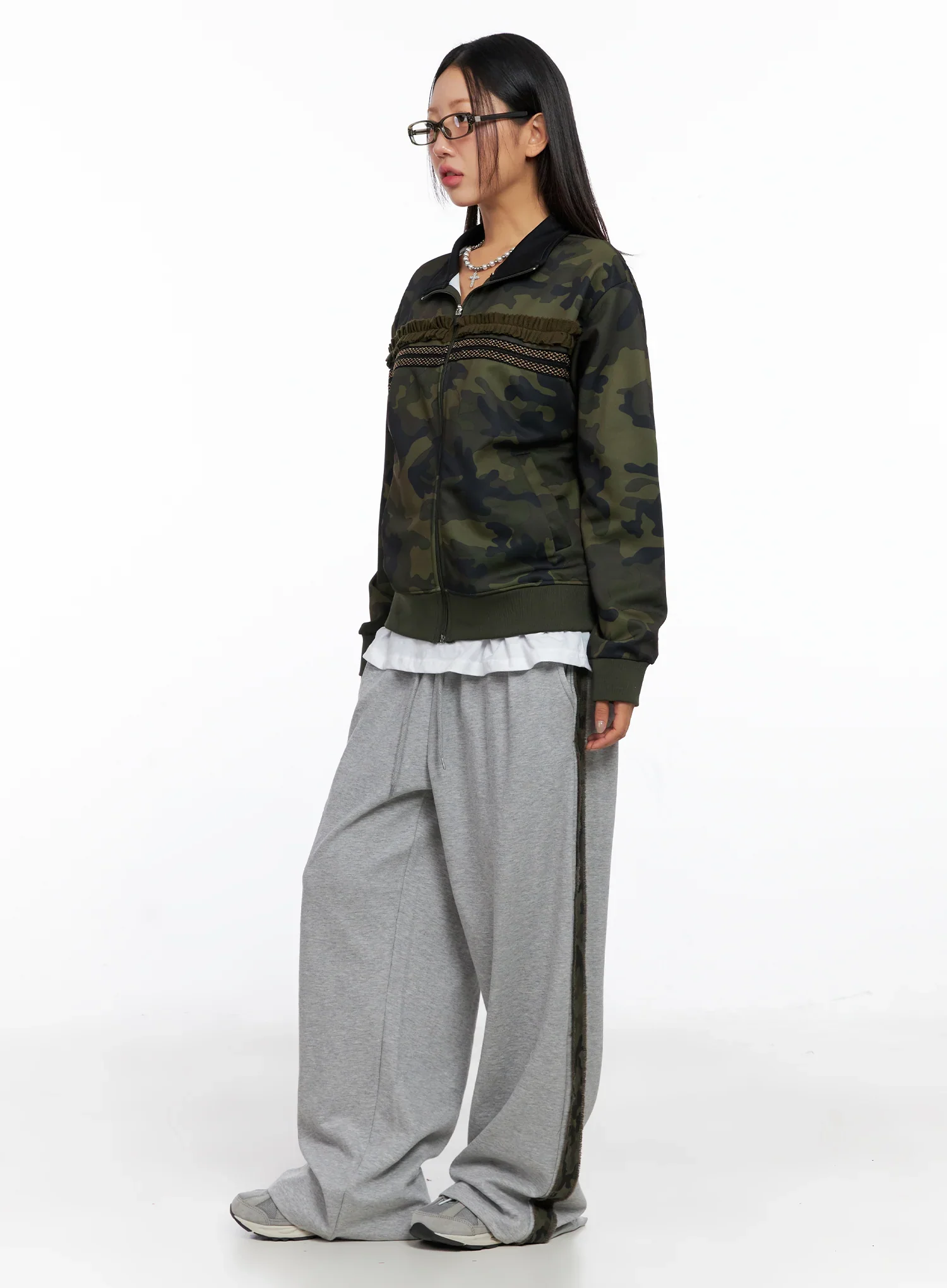 Urban Camo Zip-Up Jacket CO514 - Image 5