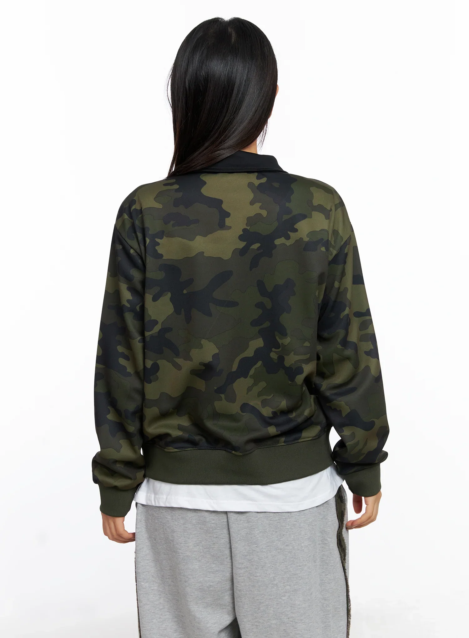 Urban Camo Zip-Up Jacket CO514 - Image 6