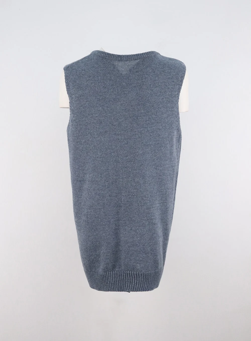 V-Neck Sleeveless Sweater Dress OO312 - Image 10