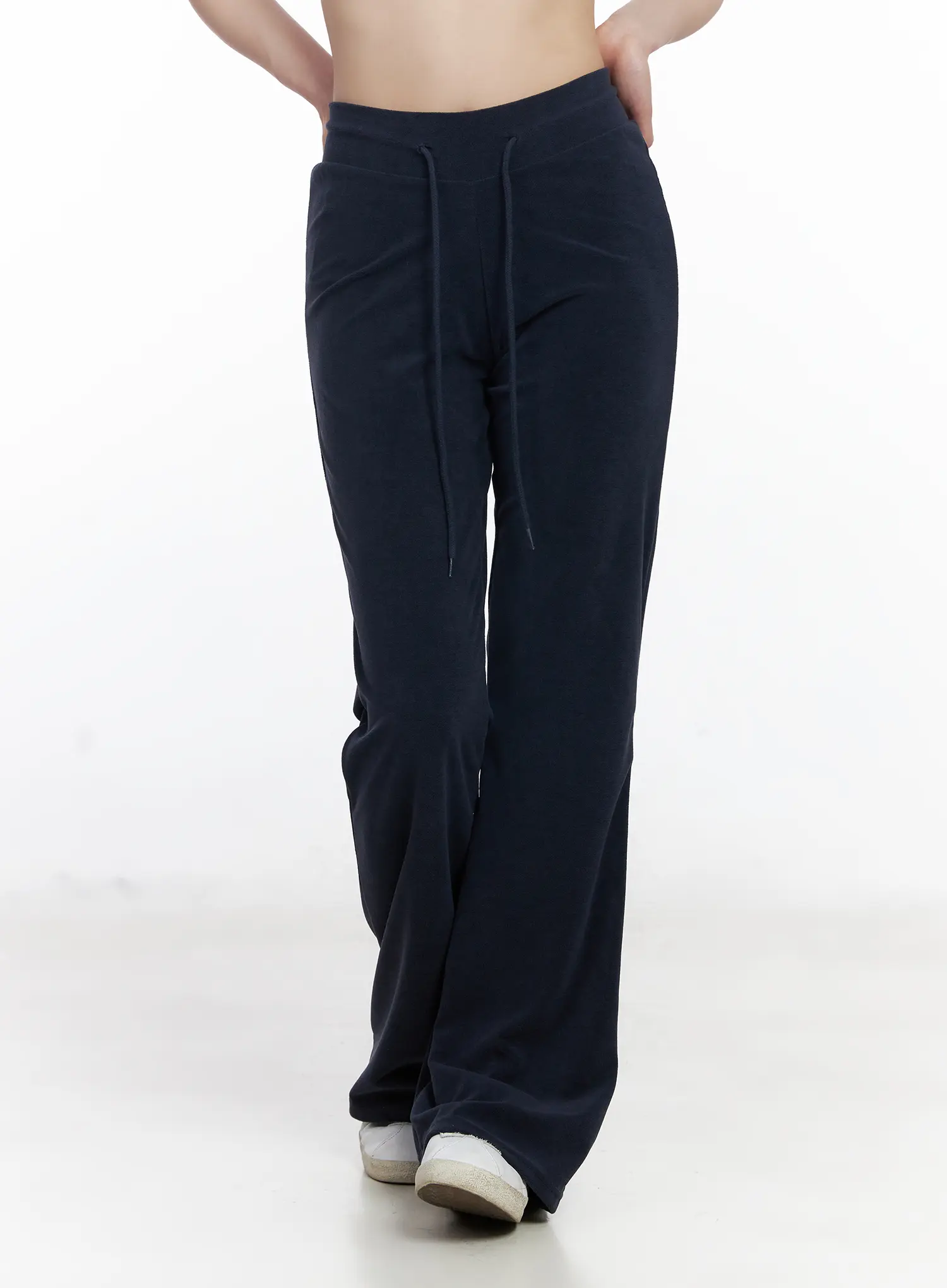Velour Bootcut Track Pants CJ526 - Image 2