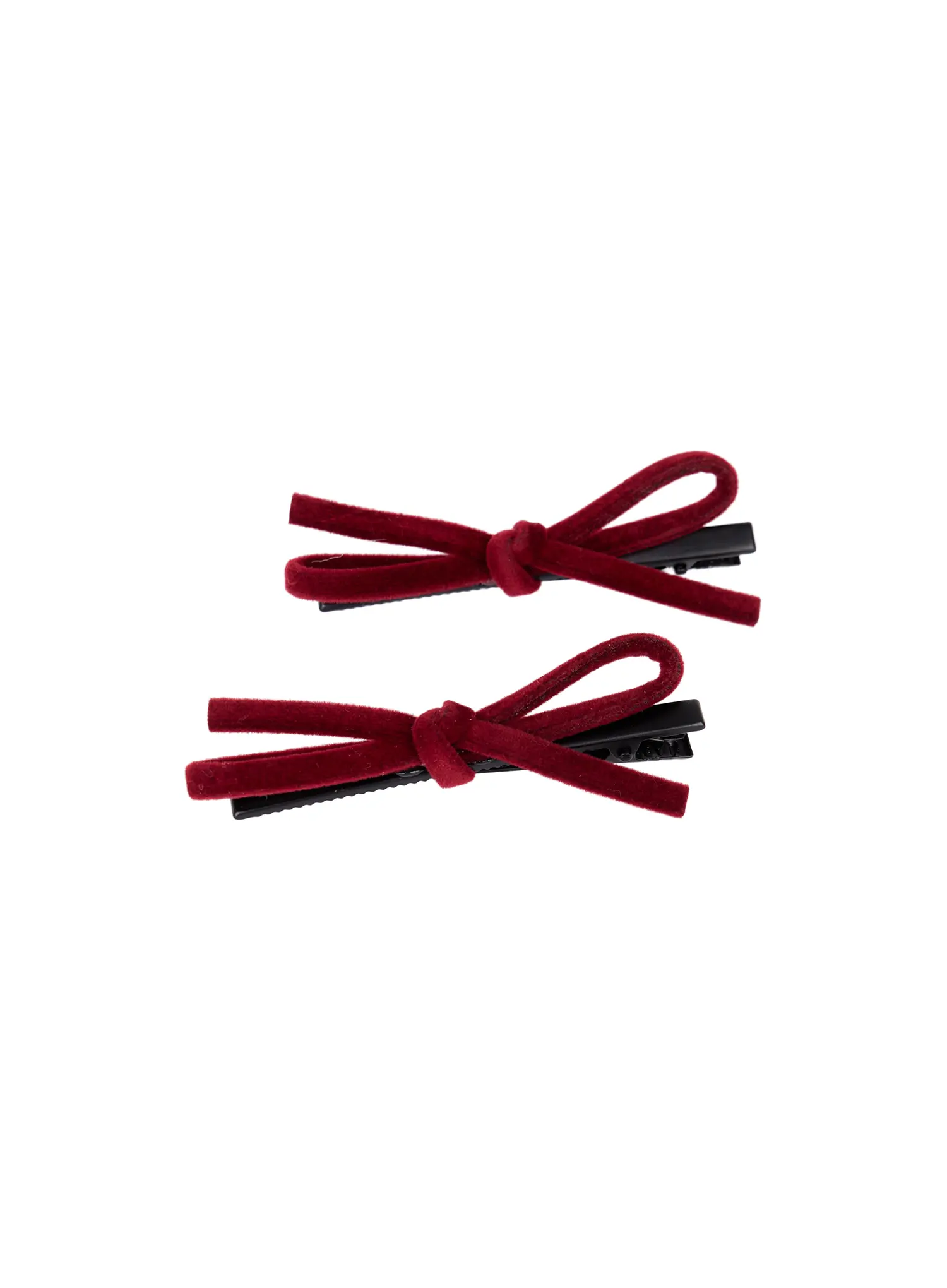 Velvet Ribbon Hair Clip CN527 - Image 9