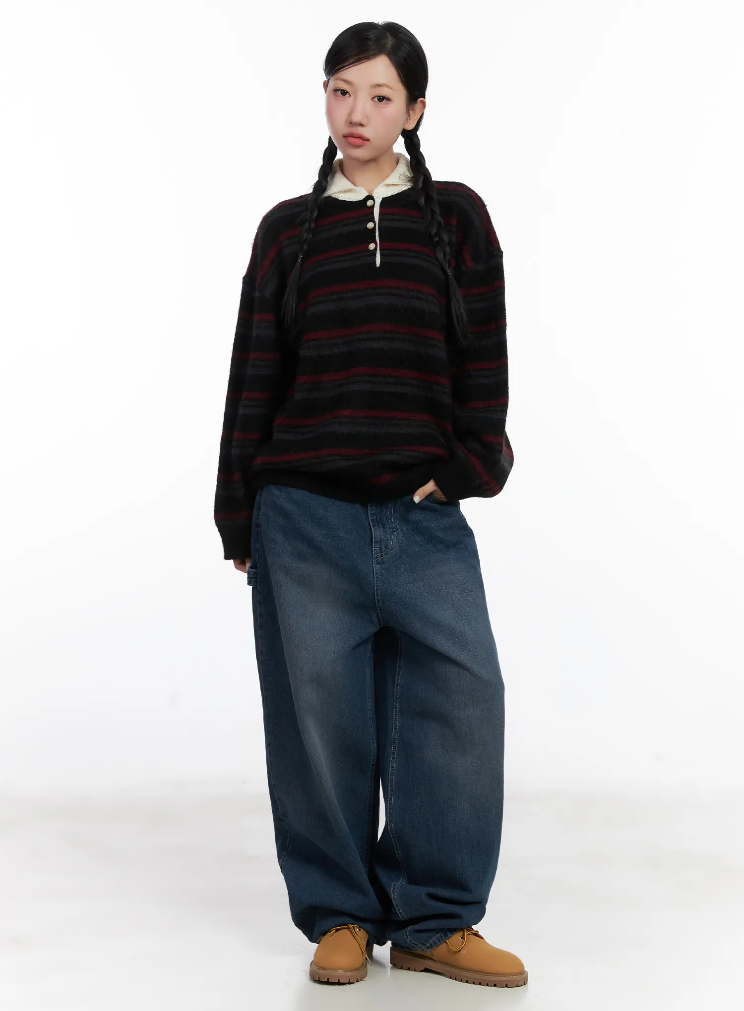 Vernon Wide Leg Jeans CD501 - Image 5