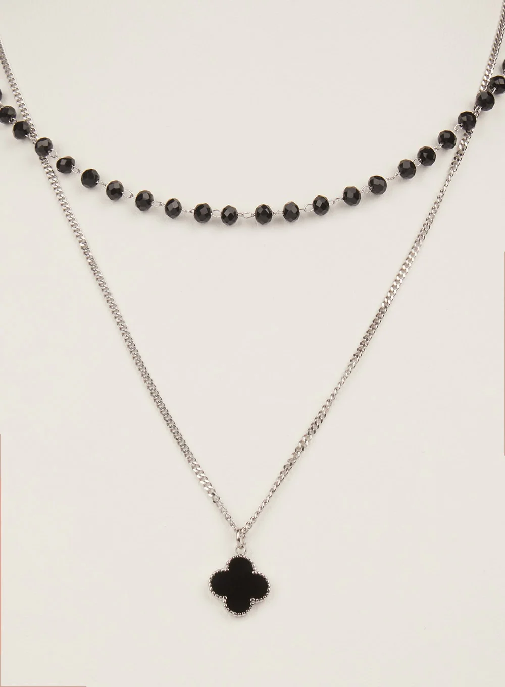 Verona Double Layer Necklace IM531 - Image 5