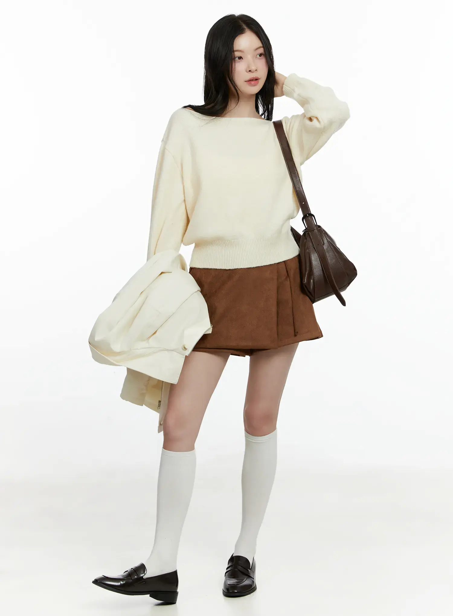 Versatile Two-Way Square Shoulder Bag F502 - Image 2