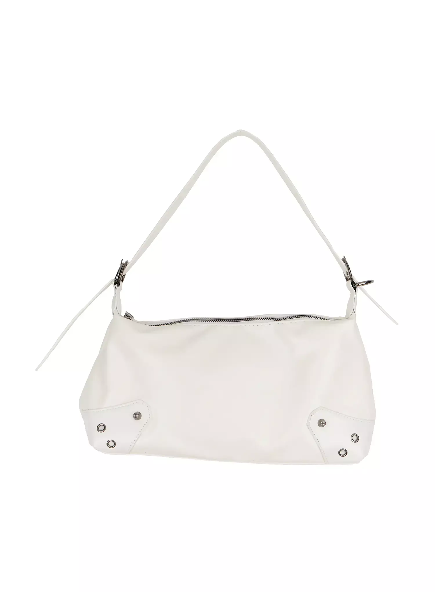Vintage Faux Leather Rivet Shoulder Bag IM506 - Image 7