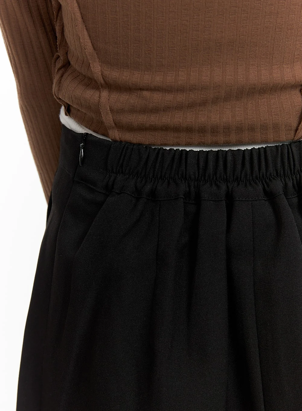 Waist Banding Pleated Mini Skirt CM427 - Image 5