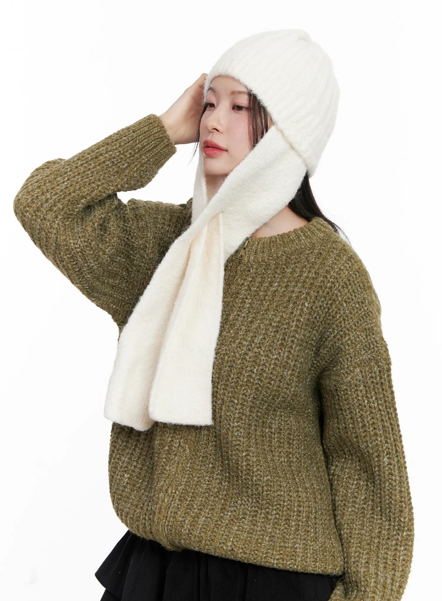 Warm Balaclava Scarf Set CN504 - Image 3