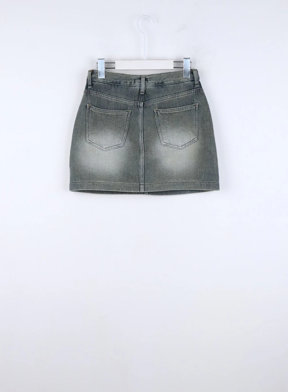 Washed Denim Mini Skort CO327 - Image 13
