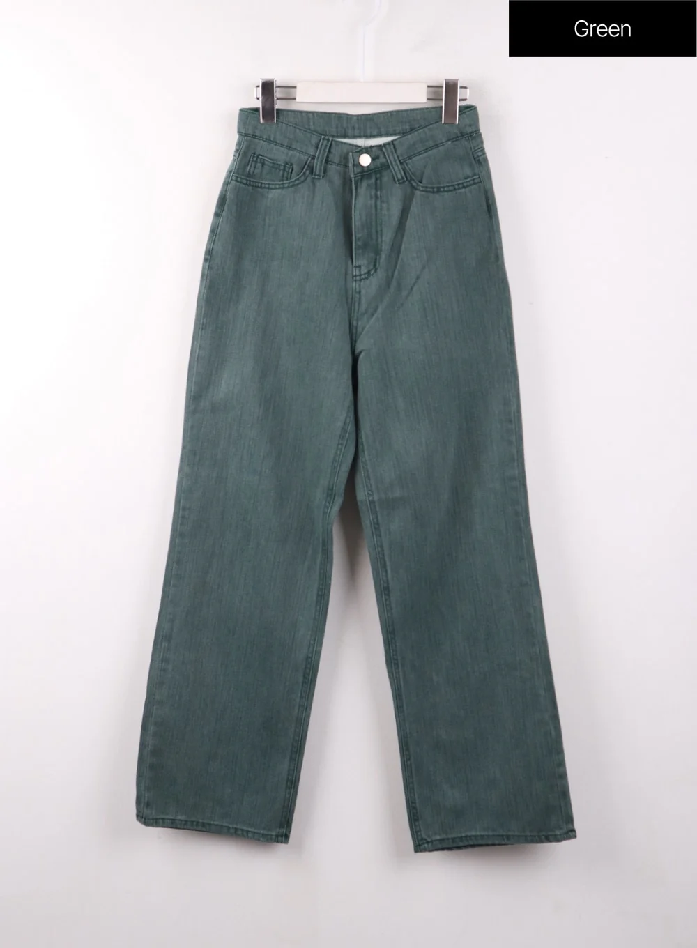 Washed Straight Leg Pants OF405 - Image 13