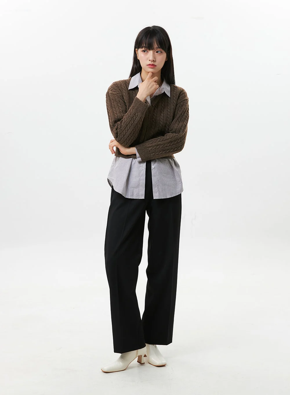 Wide Fit Cotton Pants OS309 - Image 6