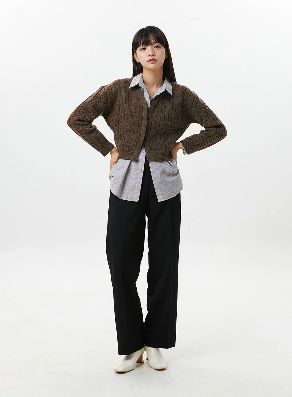 Wide Fit Cotton Pants OS309 - Image 8