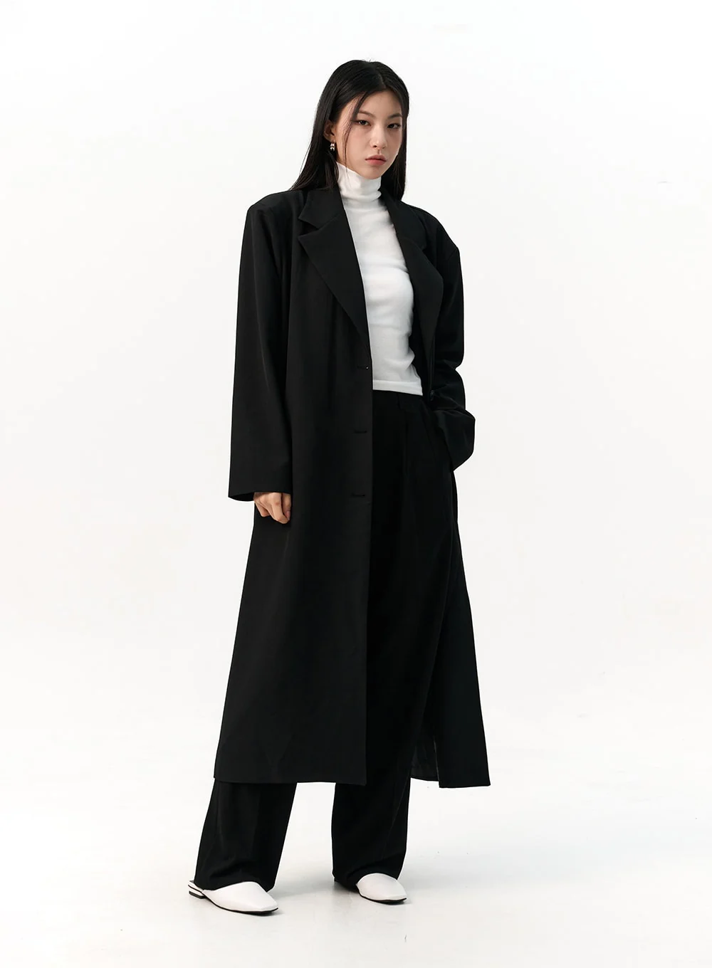 Wide-Fit Pintuck Trousers IO320 - Image 10