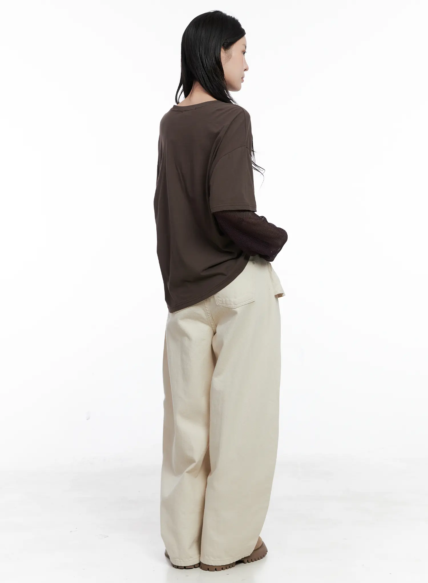 Wide-Leg Cargo Pants CS529 - Image 5