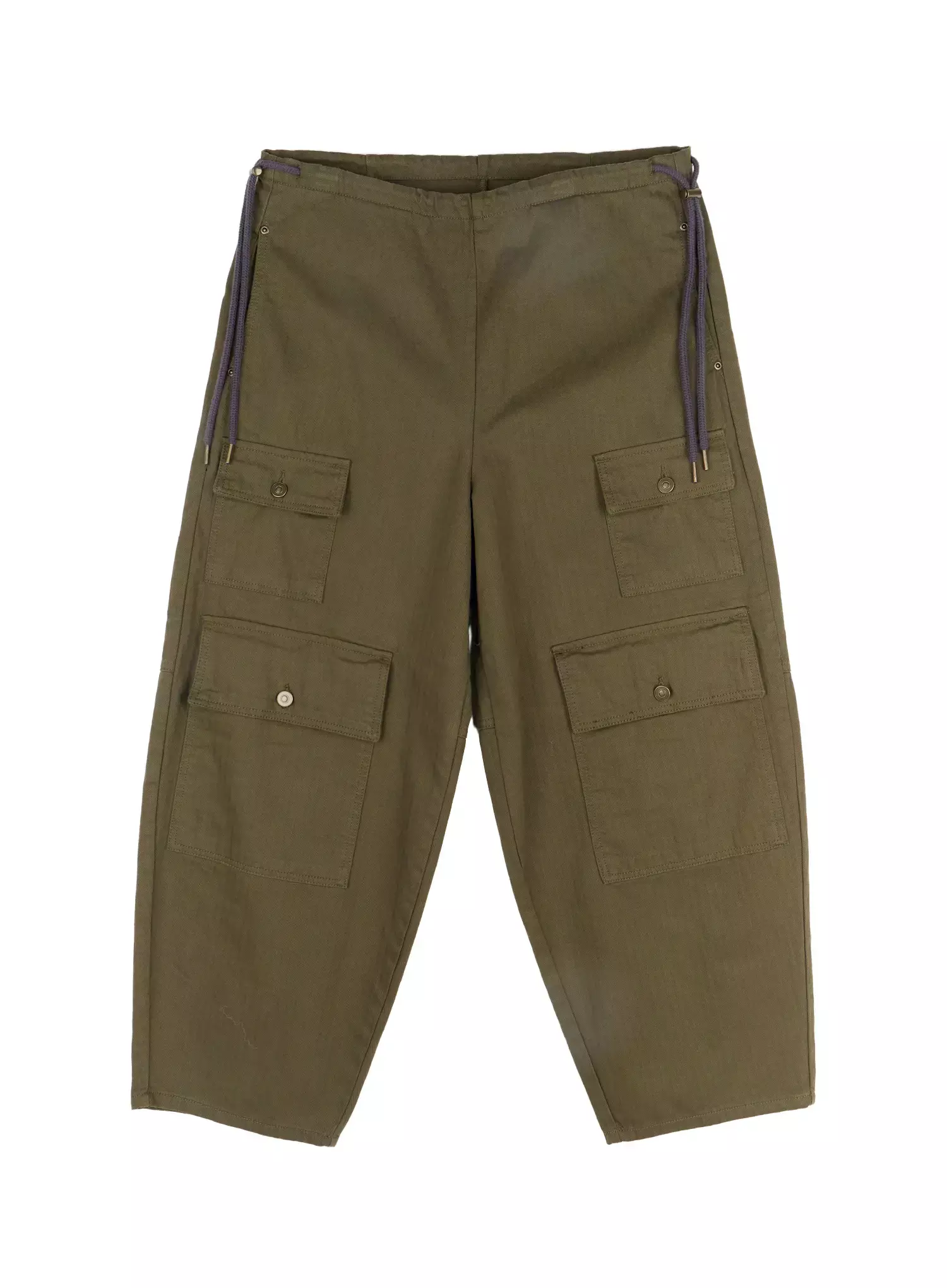 Wide Leg Cargo Pants IJ528 - Image 16