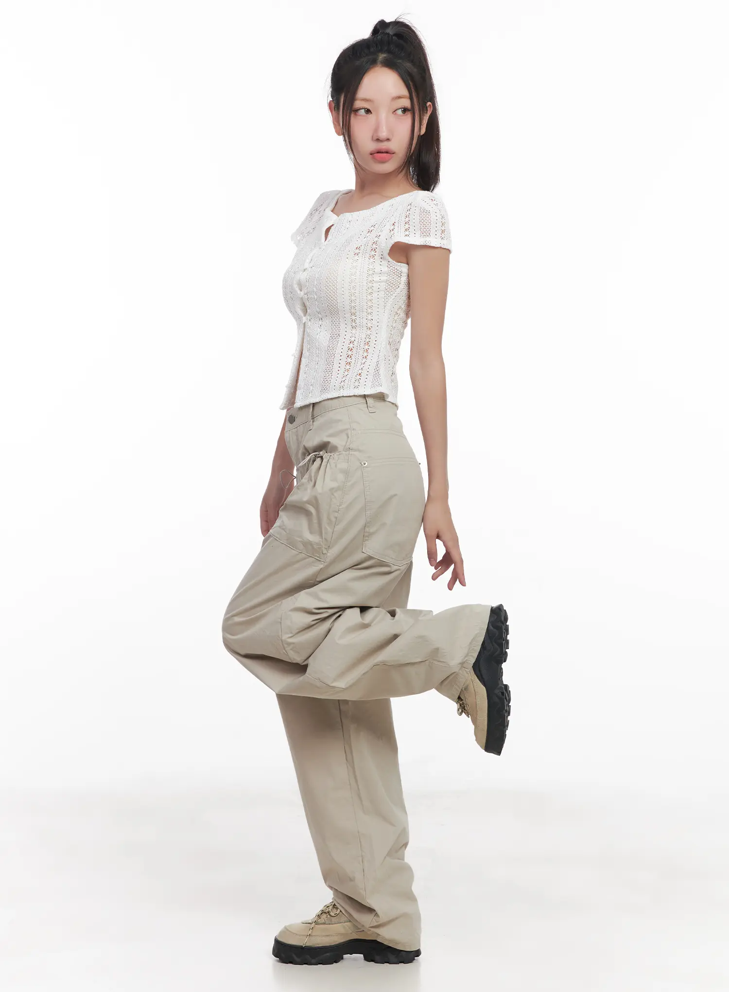 Wide-Leg Comfy Pants CU516 - Image 5