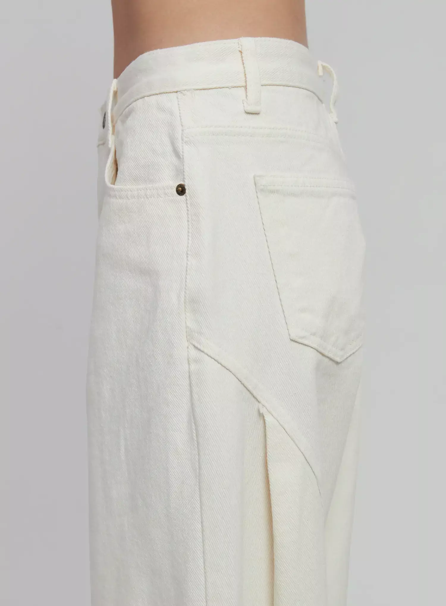 Wide Leg Cotton Pants ID504 - Image 4