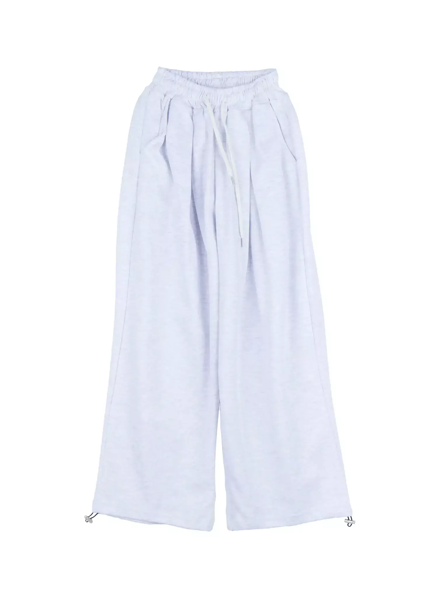 Wide-Leg Drawstring Sweatpants IL528 - Image 16