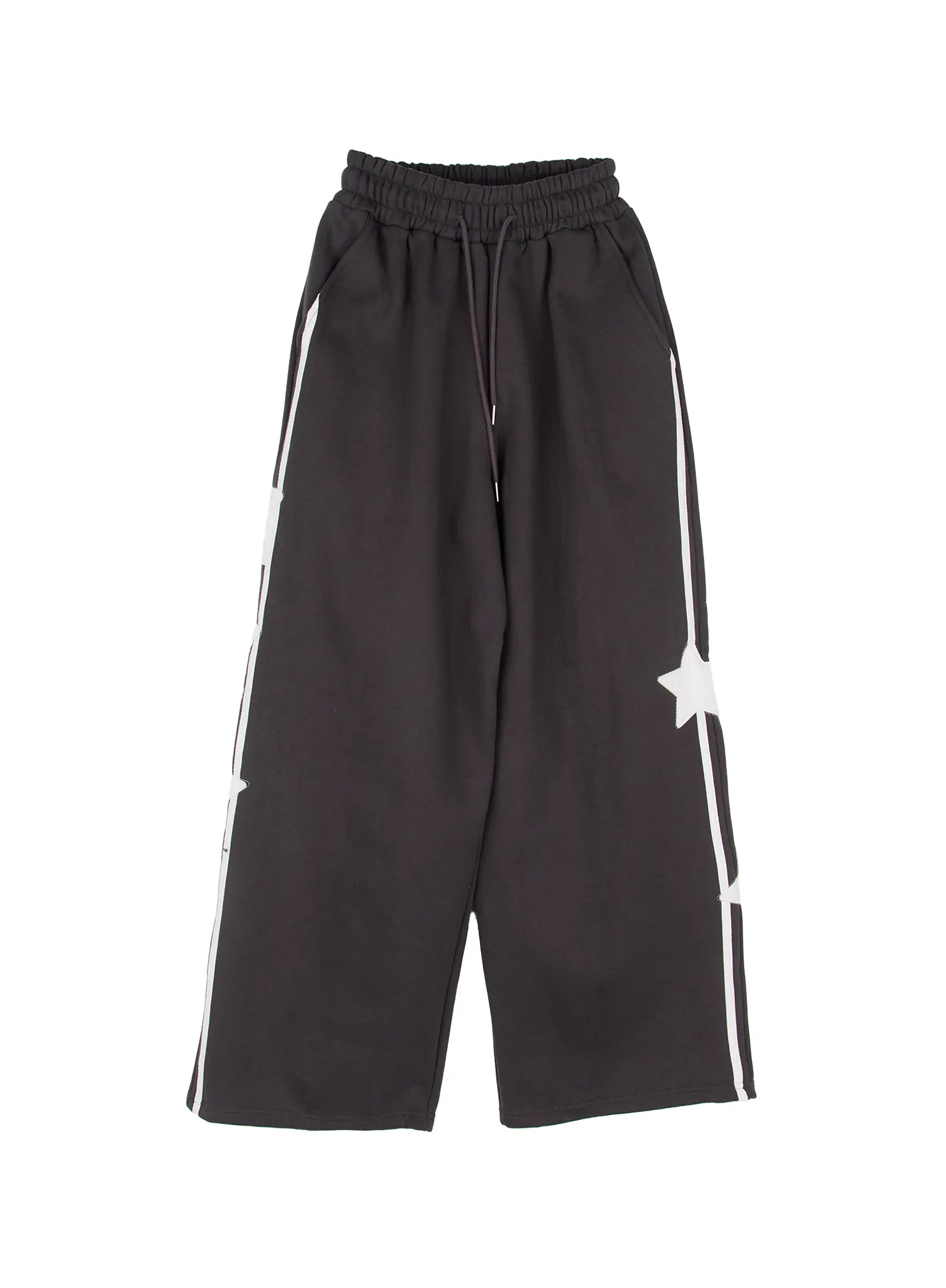 Wide Leg Fleece Track Pants CJ512 - Image 13