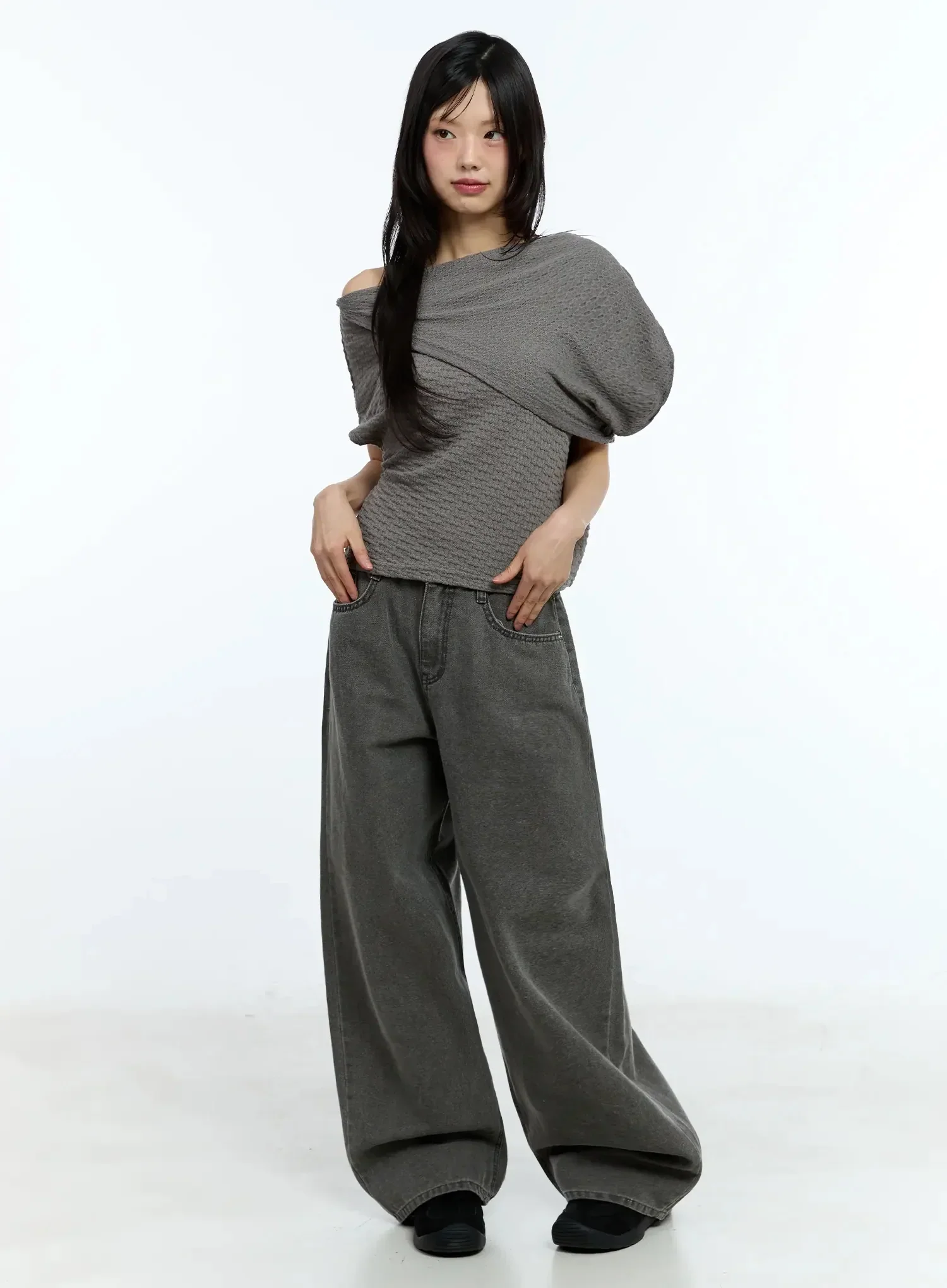 Wide-Leg Lounge Pants IU525 - Image 9
