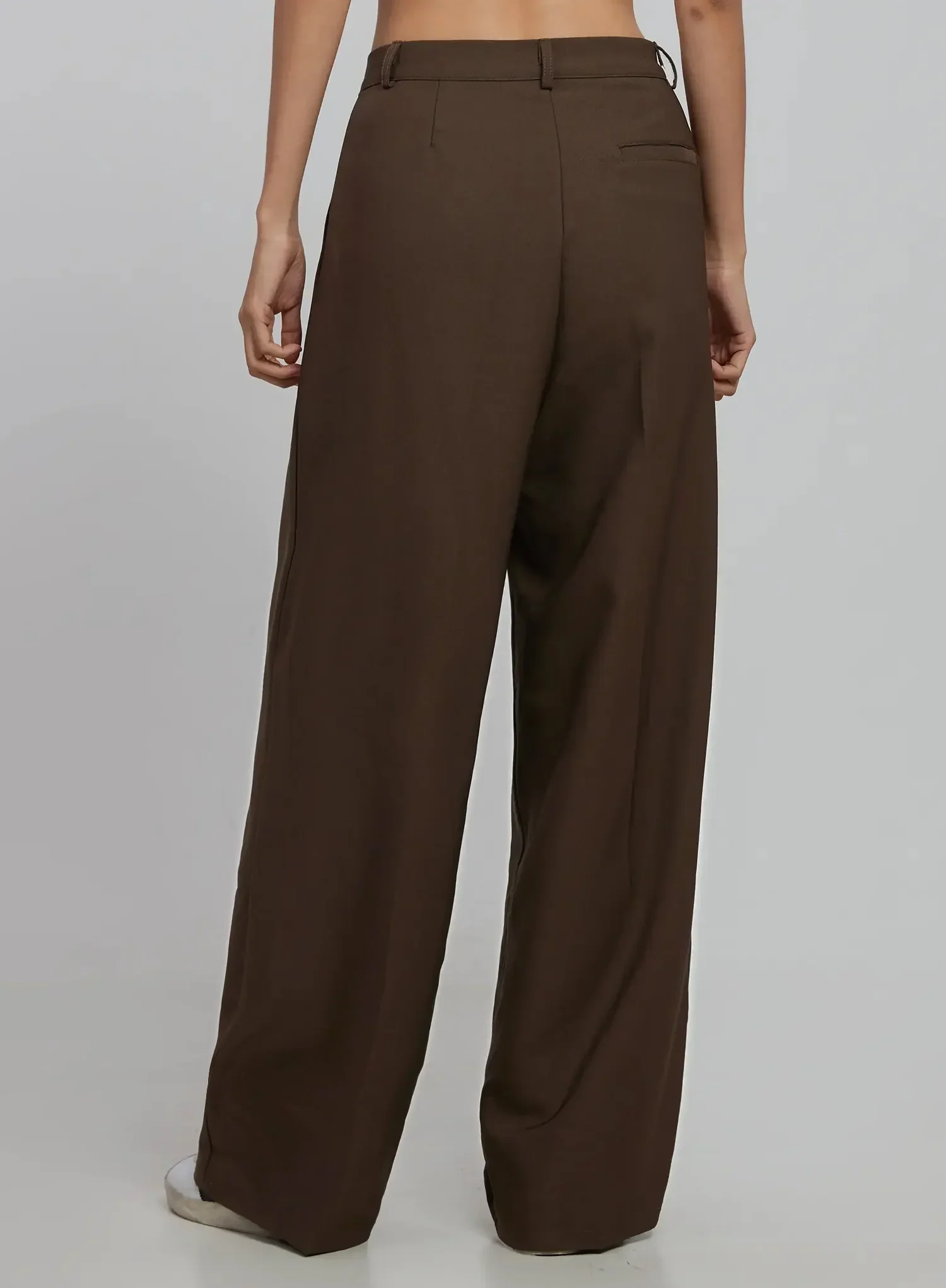 Wide-Leg Pin-Tuck Trousers ID516 - Image 12