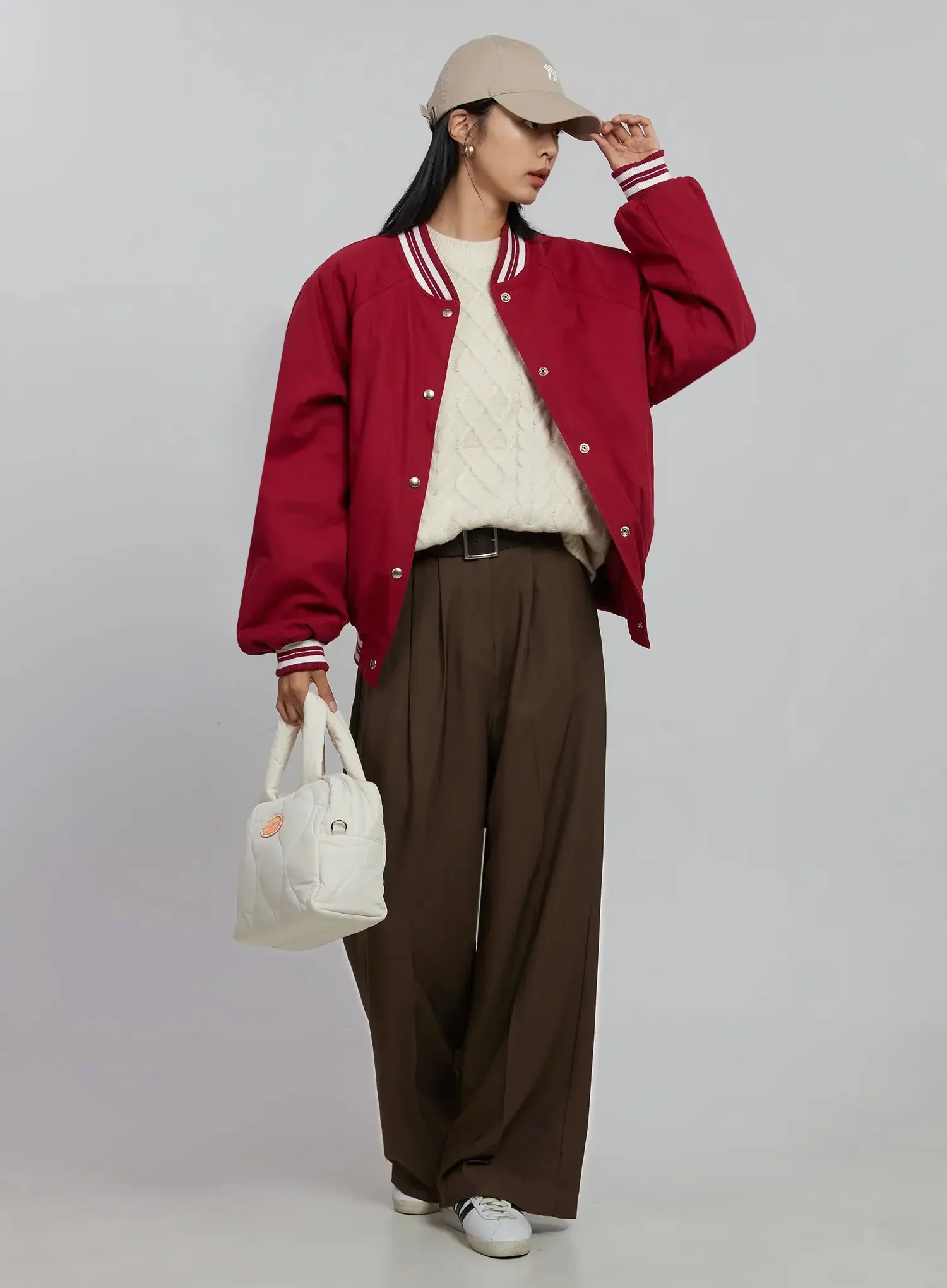 Wide-Leg Pin-Tuck Trousers ID516 - Image 14