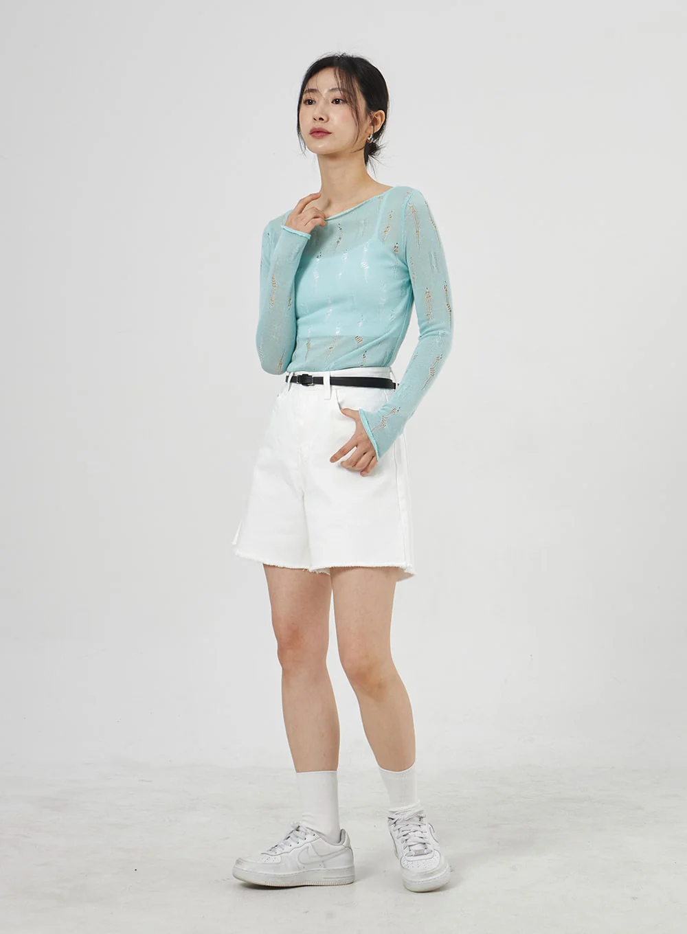 Wide Leg Shorts OA307 - Image 3